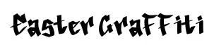 Easter Graffiti font preview
