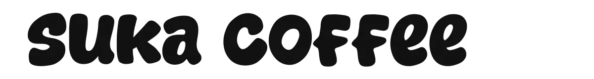 Suka Coffee original font preview