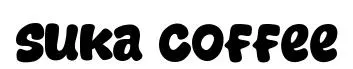Suka Coffee font preview