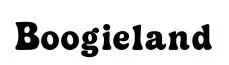 Boogieland font preview