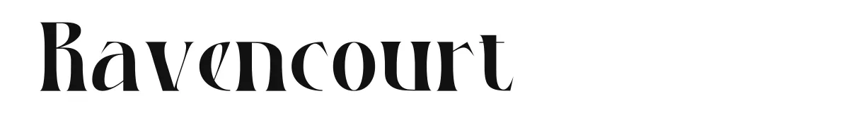 Ravencourt font preview