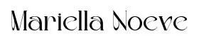 Mariella Noeve font preview