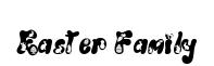 Easter Family original font preview