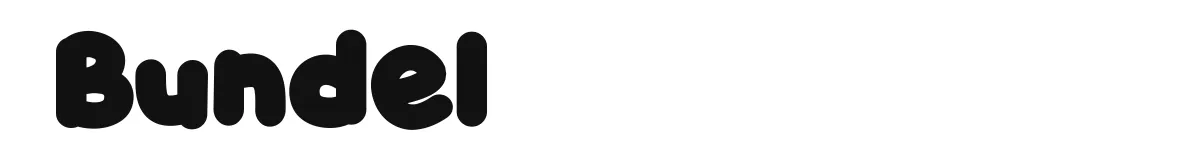 Bundel original font preview