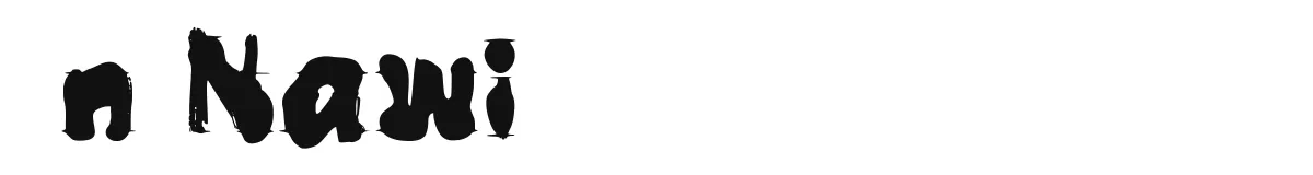 n Nawi font preview
