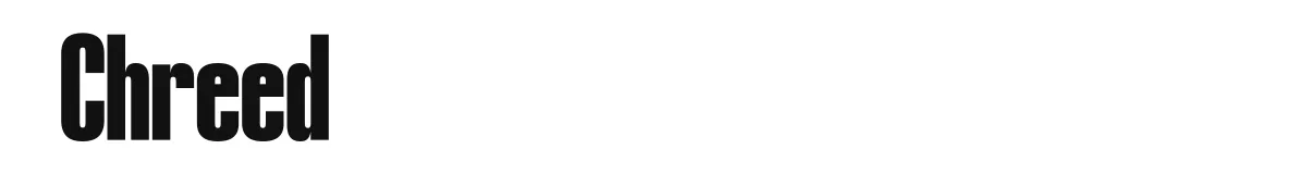 Chreed original font preview
