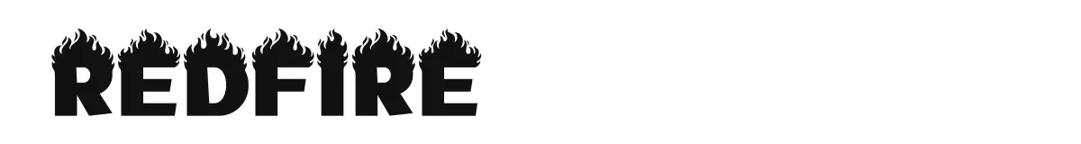 Redfire font preview