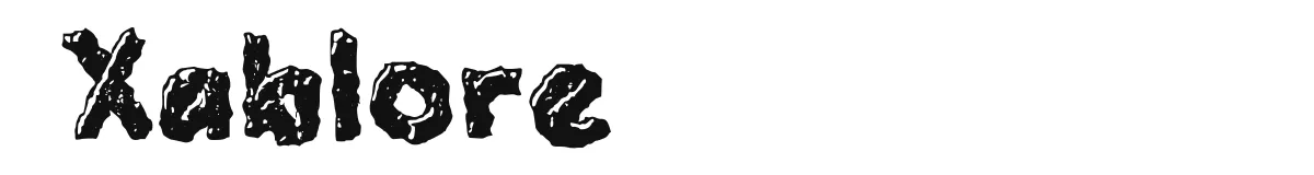 Xablore font preview