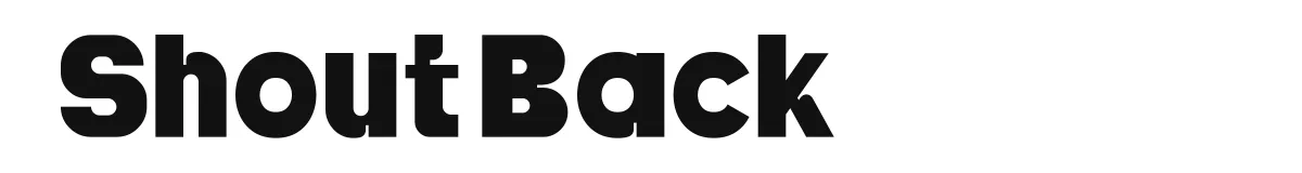 Shout Back original font preview