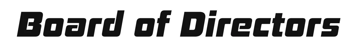 Board of Directors font preview