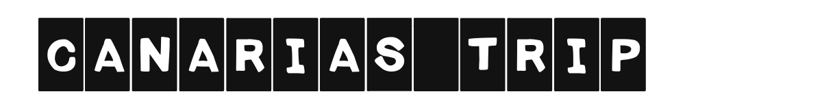 Canarias Trip original font preview