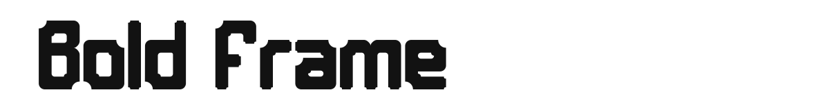 Bold Frame Two preview
