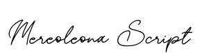 Mereoleona Script original font preview