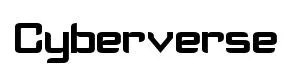 Cyberverse original font preview