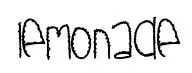 Lemonade original font preview