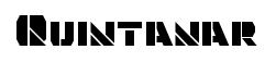 Quintanar original font preview