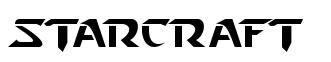 Starcraft original font preview