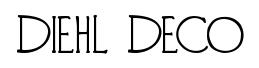 Diehl Deco original font preview