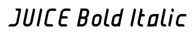 JUICE Bold Italic