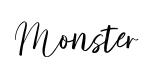 Monster original font preview