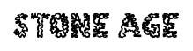 Stone Age original font preview