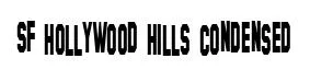 SF Hollywood Hills Condensed