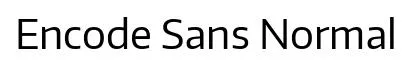 Encode Sans Normal