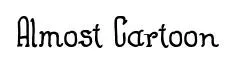 Almost Cartoon Almostcartoon Bold preview