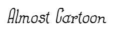 Almost Cartoon Almostcartoon Italic preview