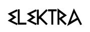 elektra original font preview