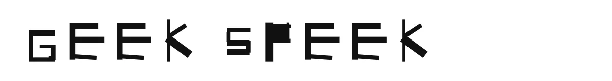 Geek Speek original font preview