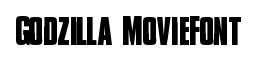 Godzilla MovieFont