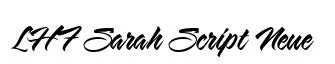 LHF Sarah Script Neue