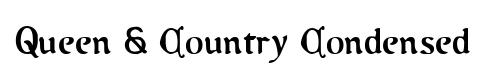 Queen & Country Condensed
