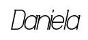 Daniela Italic Bold preview