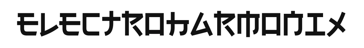 Electroharmonix font preview