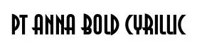 PT Anna Bold Cyrillic