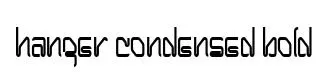 Hanger Condensed Bold