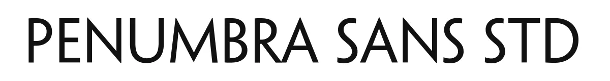 Penumbra Sans Std original font preview