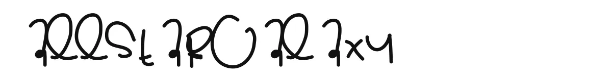 AllStarGalaxy original font preview