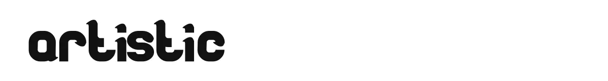 artistic original font preview