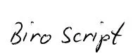 Biro Script