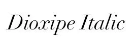 Dioxipe Italic