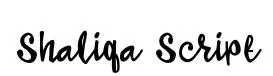 Shaliqa Script