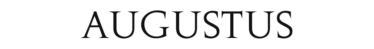 Augustus font preview