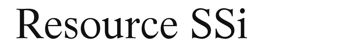 Resource SSi original font preview