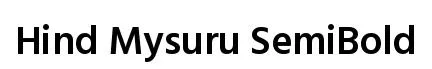 Hind Mysuru SemiBold