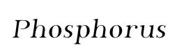 Phosphorus