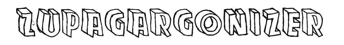 Zupagargonizer font preview