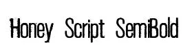 Honey Script SemiBold